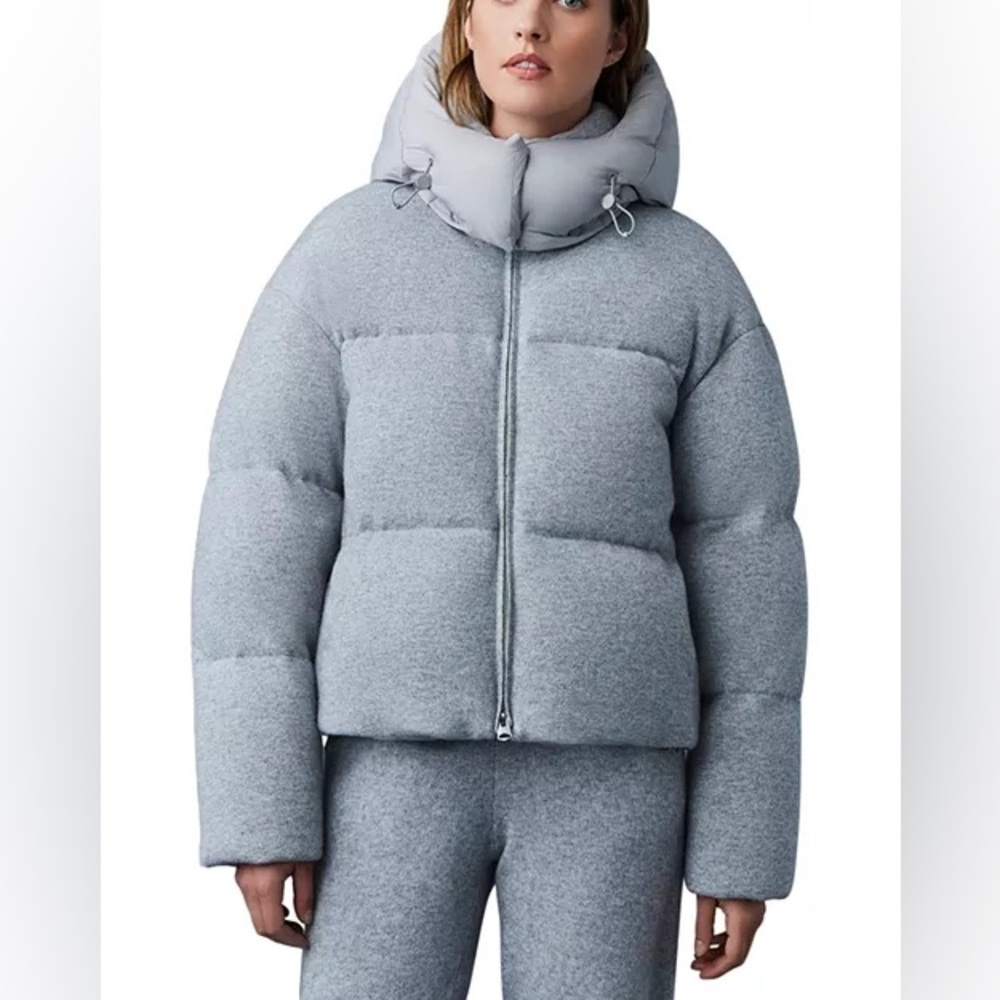 Mackage Unisex Light Gray Puffer Jacket - Picture 1 of 16